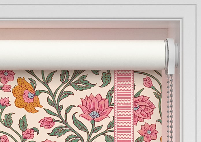 Petal & Block Latika Stripe, Sunset - Twist & Fit Roller Blind - Image 10